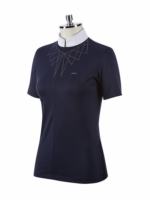  Woman short sleeve competition Polo-Short.  