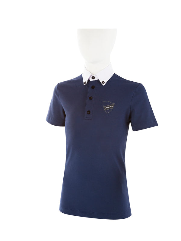 AMLETO SS2020 - Boy's Short Sleeve Competition Polo - Reform Sport Equestrian Clothing