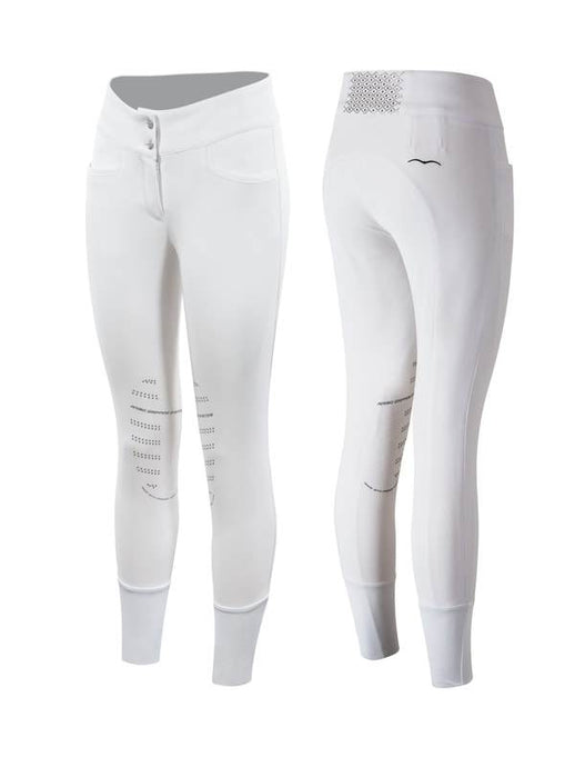 NIS White Woman's High Waisted Breeches AW19 NEW - Reform Sport Equestrian Clothing